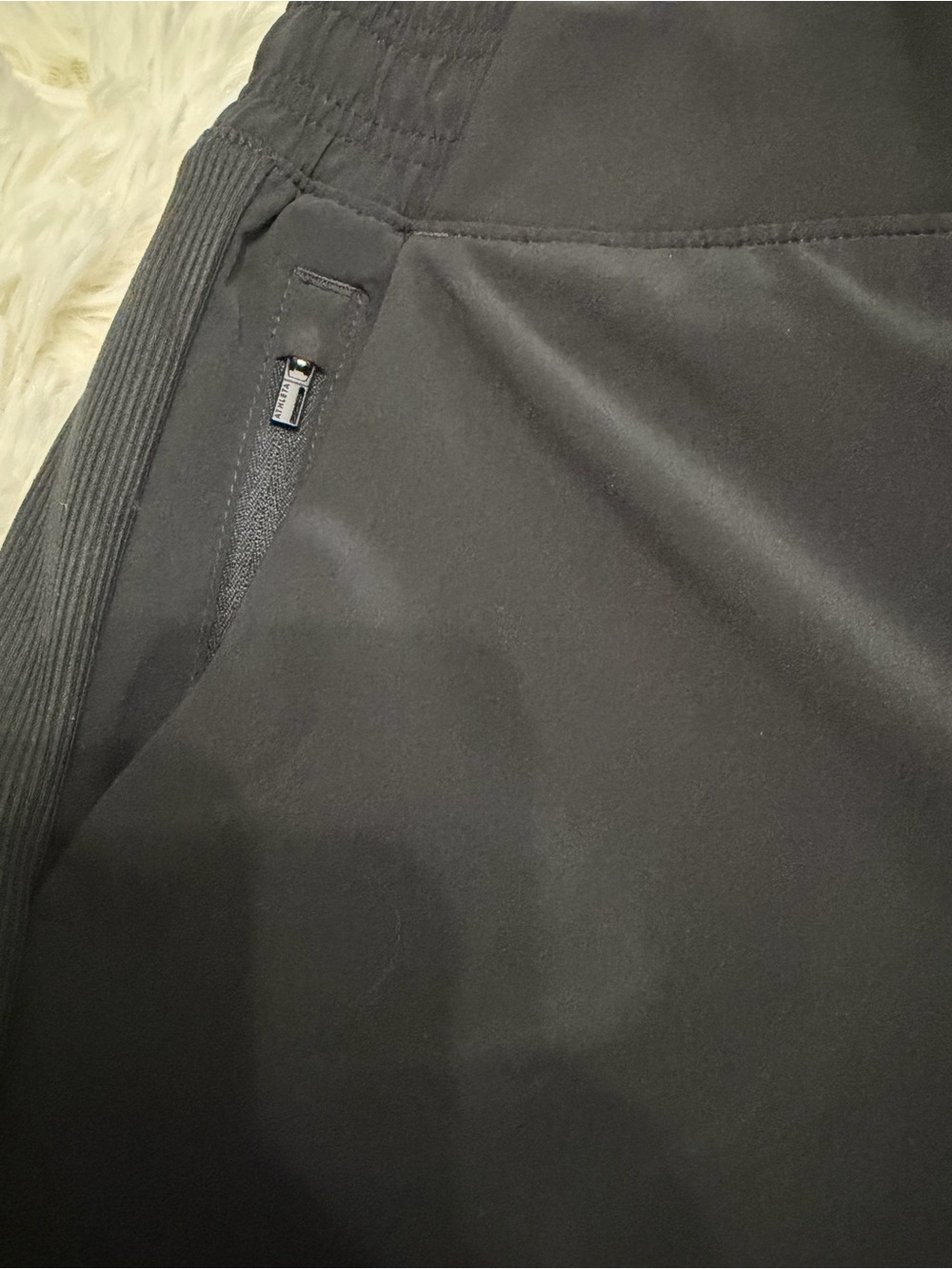 Athleta Black Lined Jogger Pants Size 6, Activewear Women Athleisure Training - Picture 9 of 11